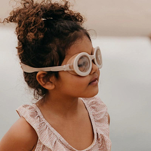 Очки для дайвинга Mrs. Ertha "Googlies Soft Blush Dream", персиковая пудра